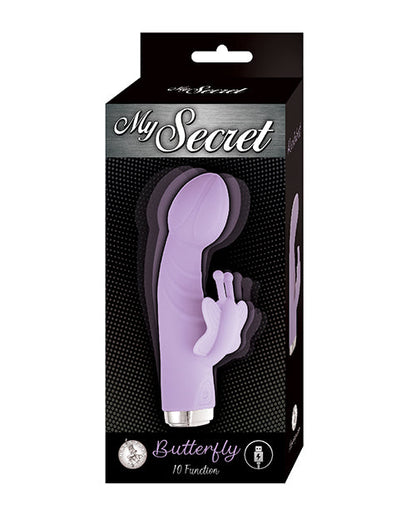 My Secret Butterfly Rabbit Vibrator | Purple G Spot Vibrator | 10X Clit Vibrator | Best Vibrator for Women