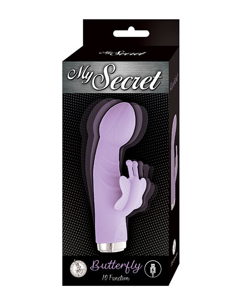 My Secret Butterfly Rabbit Vibrator | Purple G Spot Vibrator | 10X Clit Vibrator | Best Vibrator for Women