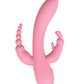 Beat Trifecta Massager - Pink