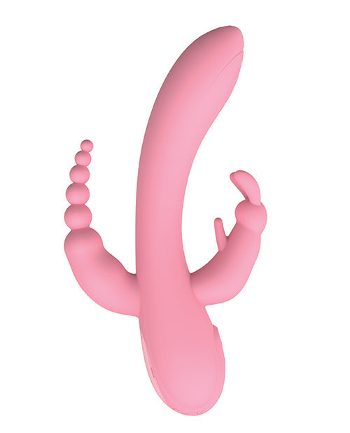 Beat Trifecta Massager - Pink