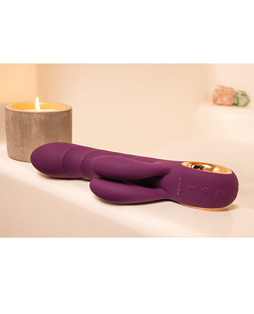 PRIVE G Spot Vibrator | Super Rabbit Vibrator | 10-Function Purple Clit Vibrator | Best Vibrator for Women