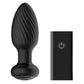 Nexus Tornado Rotating & Vibrating Medium Butt Plug w/Remote - Black