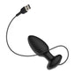 Nexus Tornado Rotating & Vibrating Medium Butt Plug w/Remote - Black