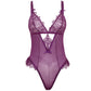 Katana Mesh & Lace Teddy - Purple S/M