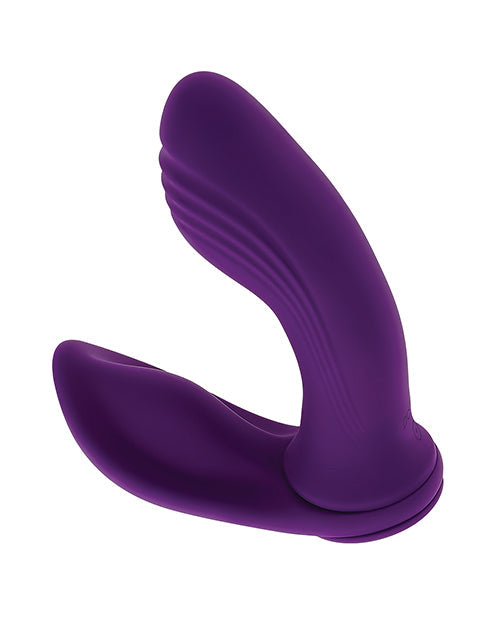 Playboy Pleasure Mix & Match Dual Vibrator - Purple