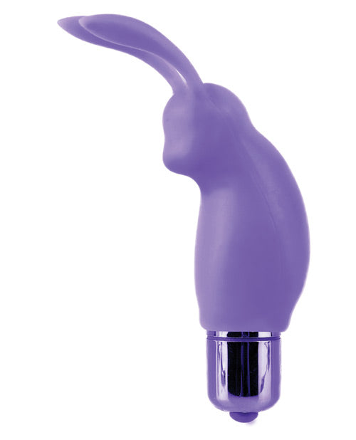 Neon Luv Couples Kit | Touch Vibrating Cock Ring | Silicone Rabbit Vibrator | Purple Bullet Vibrator