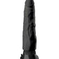 Real Feel Realistic Dildo | Deluxe No 3 7" Big Dildo | Waterproof Suction Cup Dildo | Black Vibrating Dildo