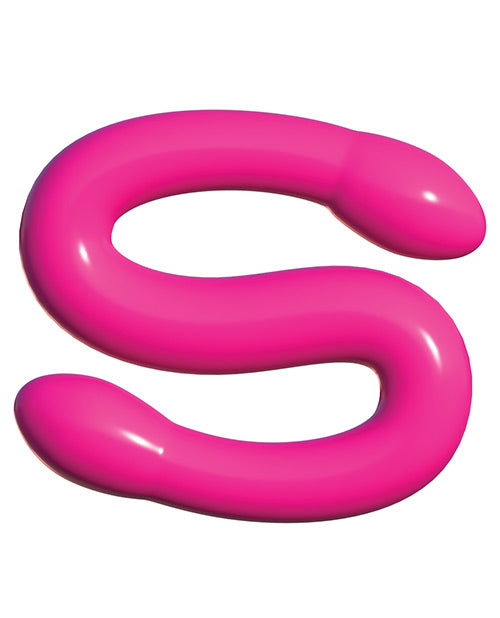 Classix 18" Big Dildo | Bendable Realistic Dildo | Double Sided Dildo | Whammy Pink Dildo