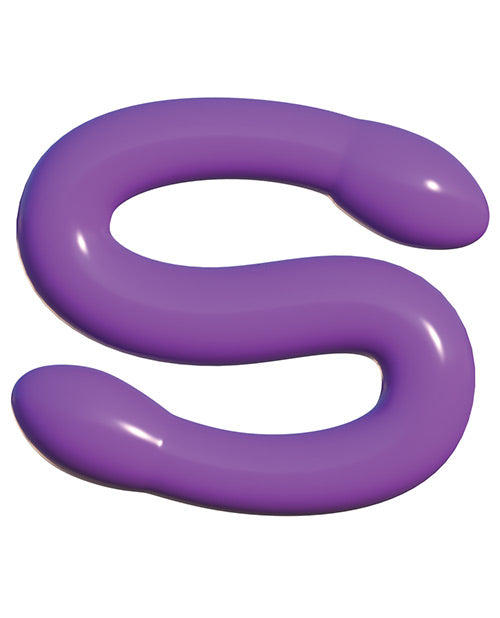 Classix 18" Big Dildo | Bendable Double Sided Dildo | Whammy Purple Realistic Dildo