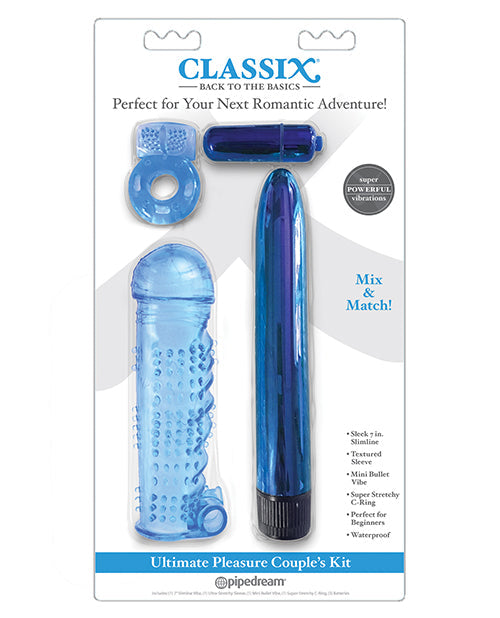 Classix Blue Rabbit Vibrator | Ultimate Pleasure G Spot Vibrator | Couples Kit Clit Vibrator | Best Vibrator for Women