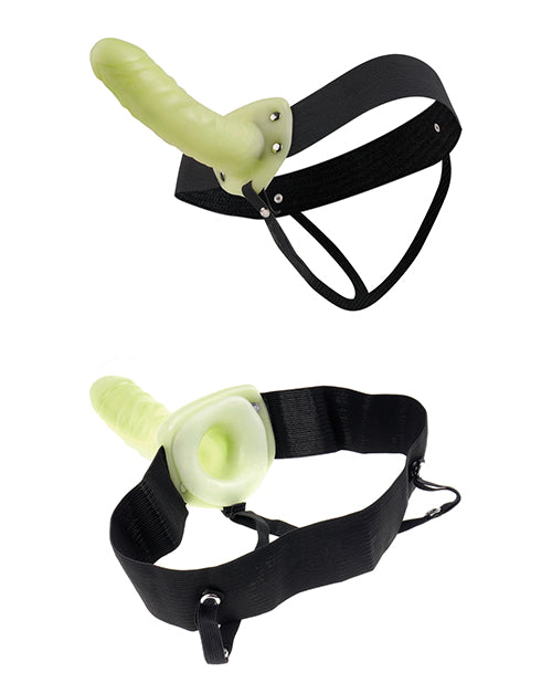 Fetish Fantasy Series For Him or Her Hollow Strap On - Glow In The Dark