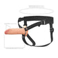 Fantasy X-tensions Elite 6" Silicone Hollow Strap-on w/Harness - Light