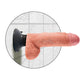 King Cock 7" Big Dildo | Vibrating Dildo with Balls | Flesh Suction Cup Dildo | Large Dildo