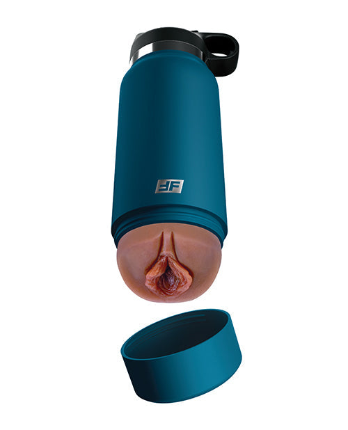 PDX Plus Fuck Flask Private Pleaser Stroker - Brown/Blue