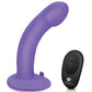 Pegasus 6" Rechargeable Curved Peg w/Adjustable Harness & Remote Set - Purple