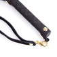 Plesur Mini Leather Flogger - Black