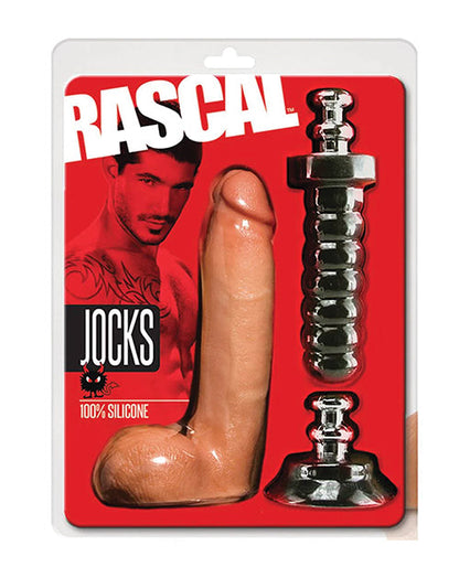 Rascal 7" Big Dildo | Realistic Dildo Rammer | Suction Cup Dildo | Hands-Free Silicone Dildo