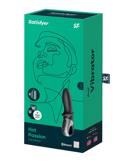 Satisfyer Bluetooth Vibrator | Hot Passion App Controlled Vibrator | Black Phone Vibrator | Best Vibrator for Women