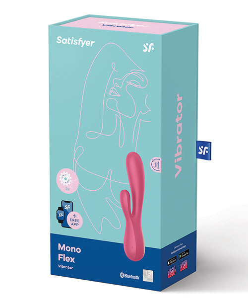 Satisfyer G Spot Vibrator | Mono Flex Rabbit Vibrator | Red Bluetooth Vibrator | Best Vibrator for Women