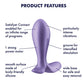 Satisfyer Intensity Plug - Purple