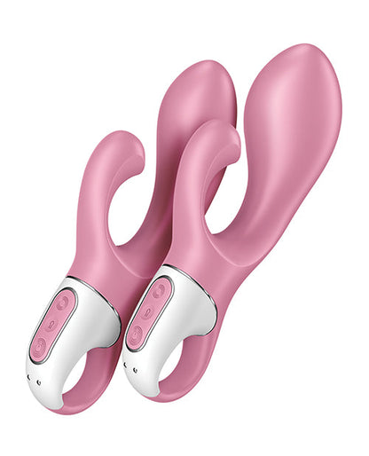 Satisfyer G Spot Vibrator | Air Pump Bunny 2 Inflatable Rabbit Vibrator | Light Red Clit Vibrator | Best Vibrator for Women