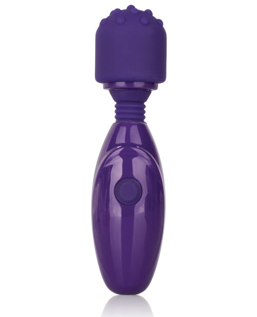 Tiny Teasers Wand Vibrator | 3-Speed Nubby G Spot Vibrator | Purple Waterproof Clit Vibrator | Best Vibrator for Women