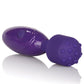 Tiny Teasers Wand Vibrator | 3-Speed Nubby G Spot Vibrator | Purple Waterproof Clit Vibrator | Best Vibrator for Women