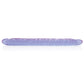 17" Big Dildo | Slim Jim Double Dildo | Veined Realistic Dildo | Reflective Gel Purple Dildo