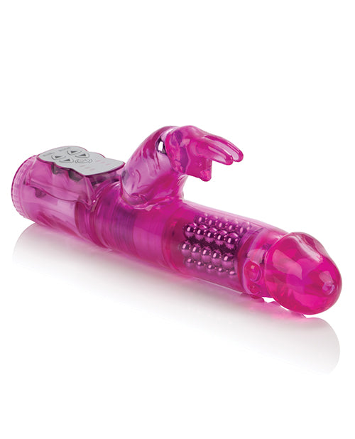 Jack Rabbit Vibrator | Floating Beads G Spot Vibrator | Waterproof Pink Clit Vibrator | Best Vibrator for Women