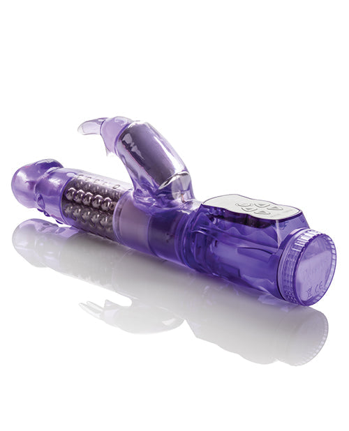 Jack Rabbit Vibrator | Floating Beads G Spot Vibrator | Waterproof Purple Clit Vibrator | Best Vibrator for Women