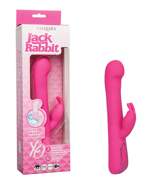 Jack Rabbit Vibrator | Elite Beaded G Spot Vibrator | Pink Clit Vibrator | Best Vibrator for Women