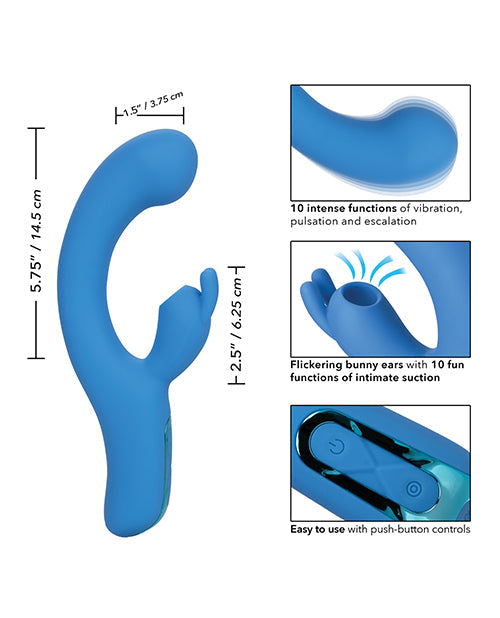 Jack Rabbit Vibrator | Elite Clit Sucking Vibrator | Blue G Spot Vibrator | Best Vibrator for Women