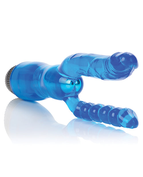 Crystalessence 5" Dual Penetrator - Blue