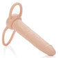 Accommodator Anal Dildo | Dual Penetrator Realistic Dildo | Ivory 5-Inch Dildo