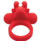 Couple's Enhancer Silicone Rechargeable The Matador Enhancer w/Triple Stimulation - Red