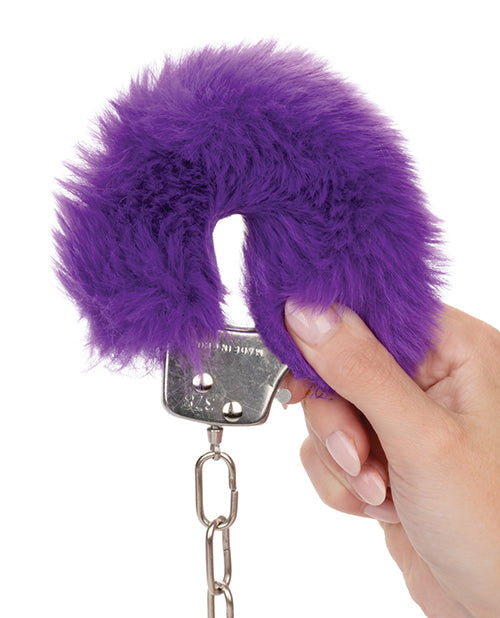 Ultra Fluffy Furry Cuffs - Purple