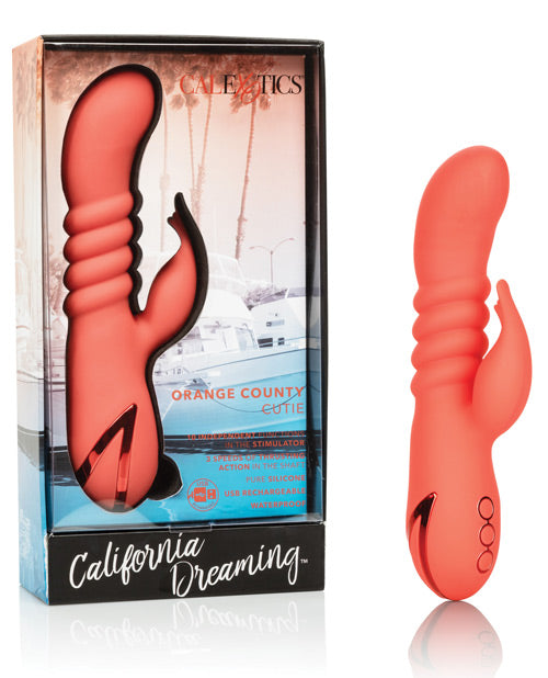 California Dreaming G Spot Vibration | Orange County Cutie Thrusting Vibrator | Best Vibrator for Women