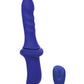 Overdrive Ridged Shaft Remote Control Sex Machine - Blue