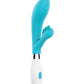 Shots Luminous G Spot Vibrator | Turquoise Agave Silicone Clit Vibrator | 10-Speed Rabbit Vibrator