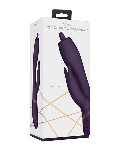 Shots Clit Vibrator | Vive Nilo Pinpoint G-Spot Vibrator | Purple Rotating Rabbit Vibrator | Best Vibrator for Women