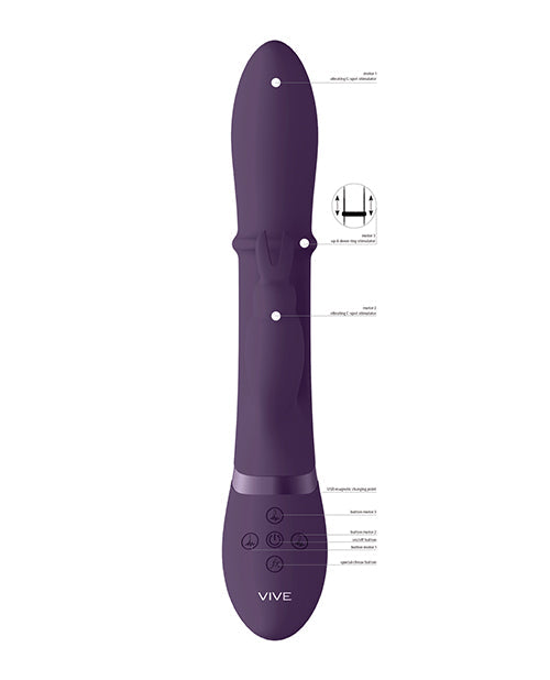 Shots Rabbit Vibrator | Halo Up & Down Ring G-Spot Vibrator | Vive Purple Clit Vibrator | Best Vibrator for Women