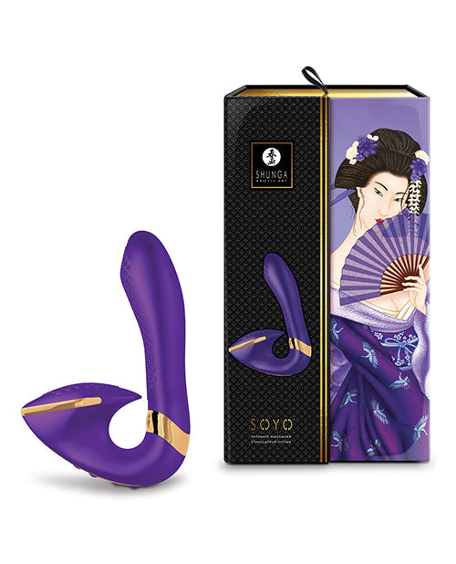 Shunga Soyo Intimate Massager - Purple