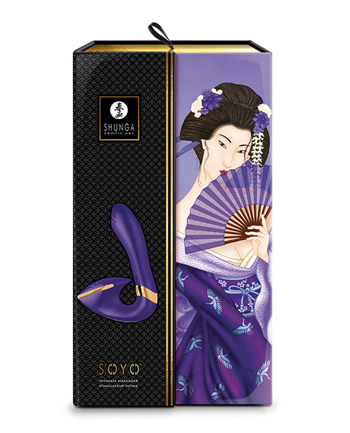 Shunga Soyo Intimate Massager - Purple