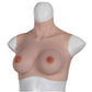 XX-DREAMSTOYS Ultra Realistic D Cup Breast Form Medium - Ivory