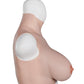 XX-DREAMSTOYS Ultra Realistic E Cup Breast Form Large - Ivory