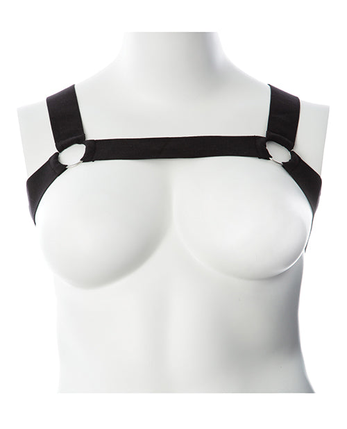 Gender Fluid Mason Harness - XL-XXXL Black