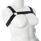 Gender Fluid Mason Harness - XL-XXXL Black