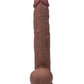 Get Lucky 11" Big Dildo | Real Skin Realistic Dildo | Light Brown Large Dildo | Waterproof Giant Dildo