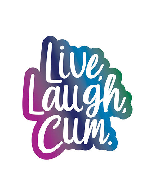 Wood Rocket Live Laugh Cum Large Pin - Multi Color