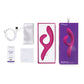 We-Vibe Nova 2 App Controlled Vibrator | Flexible Rabbit Vibrator | Fuchsia Phone Vibrator | Best Vibrator for Women